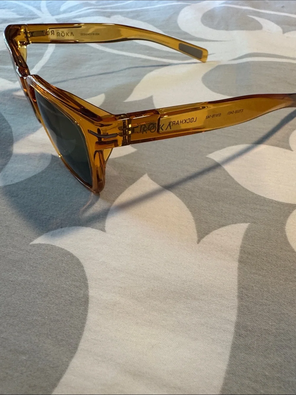 RŌKA Lockhart Sunglasses - Bourbon frames and polarized lenses
